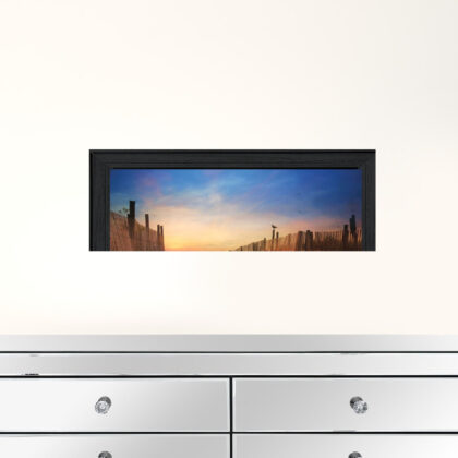 A New Day 3 Black Framed Print Wall Art