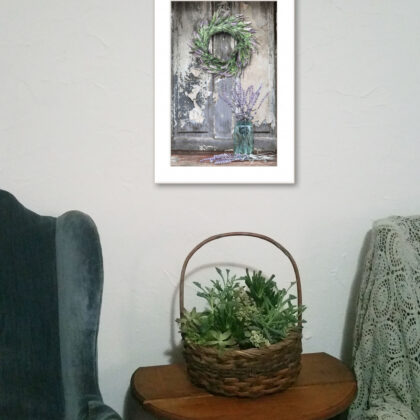 Sweet Memories 1 White Framed Print Wall Art