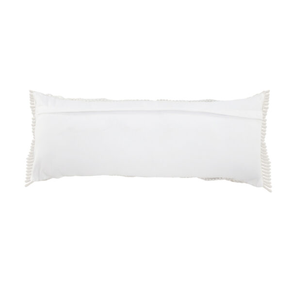 14" X 14" White Unavailable Indoor Outdoor Throw with Unavailable
