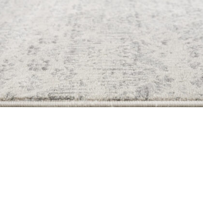 2’ X 13’ Ivory Distressed Ikat Pattern Runner Rug