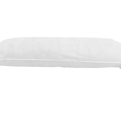 14" X 20" White Polyester Blown Seam Pillow Insert