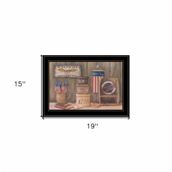 Sweet Land Of Liberty 3 Black Framed Print Wall Art
