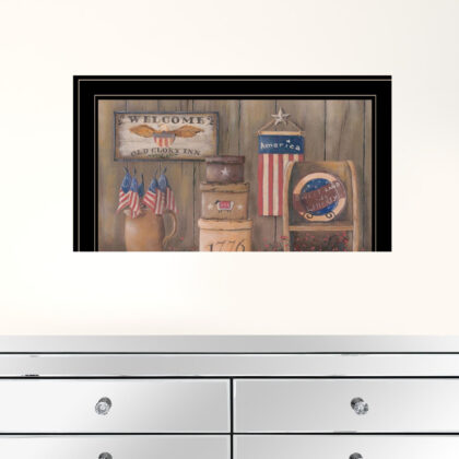 Sweet Land Of Liberty 3 Black Framed Print Wall Art