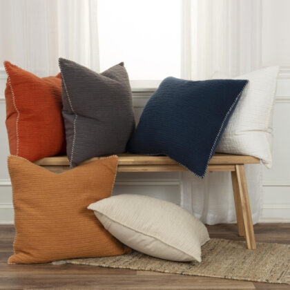22" Natural Cotton Pillow
