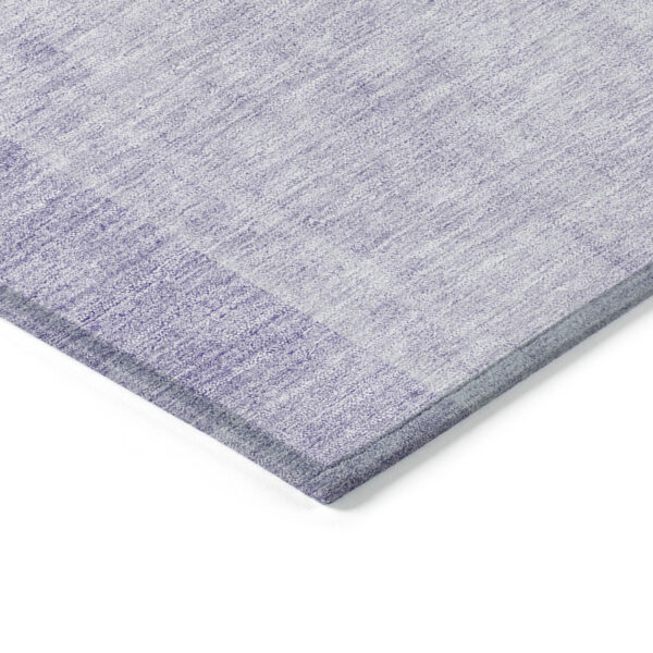 10' X 14' Lavender And Purple Geometric Washable Indoor Outdoor Area Rug