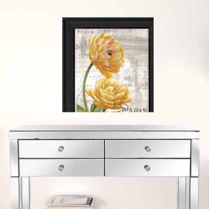 Set Of Two Paris Black Framed Print Wall Art