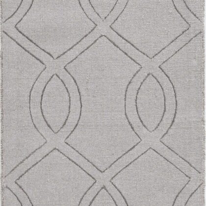 8'X10' Ivory Pink Hand Hooked Flamingo Indoor Area Rug