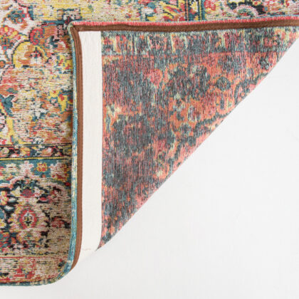 5' x 7' Red Oriental Non Skid Area Rug
