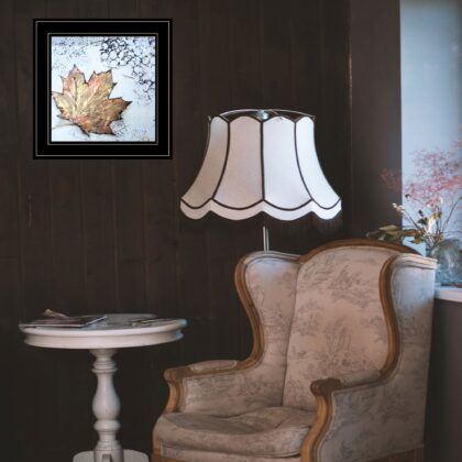 Channeling Fall 1 Black Framed Print Wall Art
