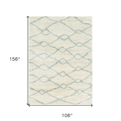 9' X 13' Ivory Area Rug