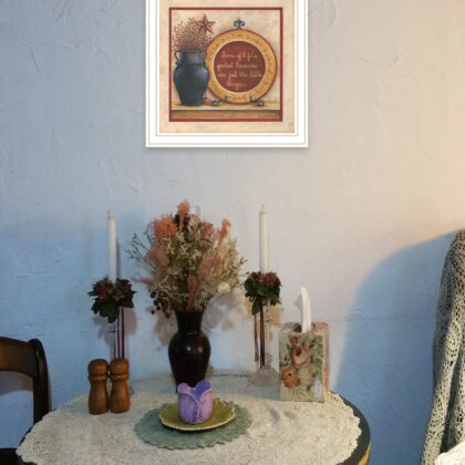Greatest Treasures 3 White Framed Print Wall Art