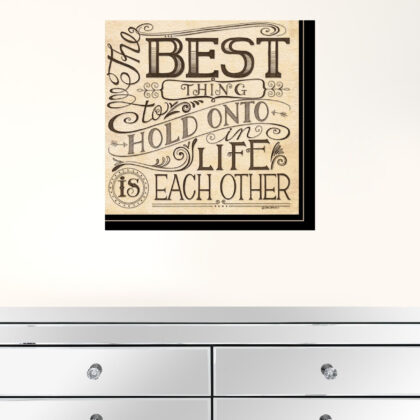 Set Of Two Together Or Each Other 2 Black Framed Print Wall Art