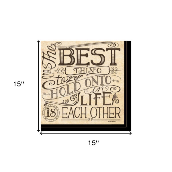 Set Of Two Together Or Each Other 2 Black Framed Print Wall Art
