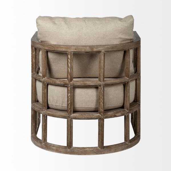 Set Of 30" Brown Wood With