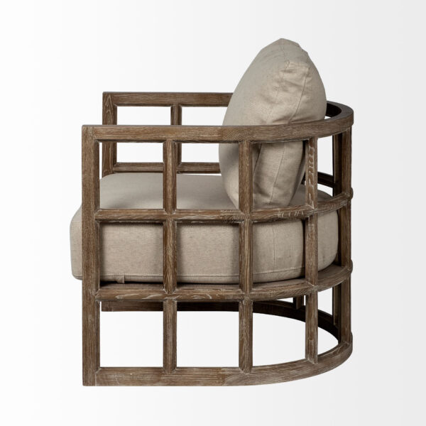Set Of 30" Brown Wood With
