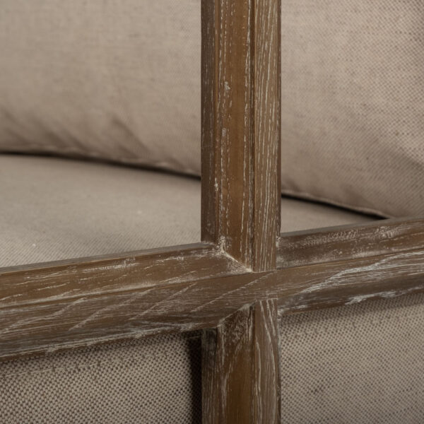 Set Of 30" Brown Wood With