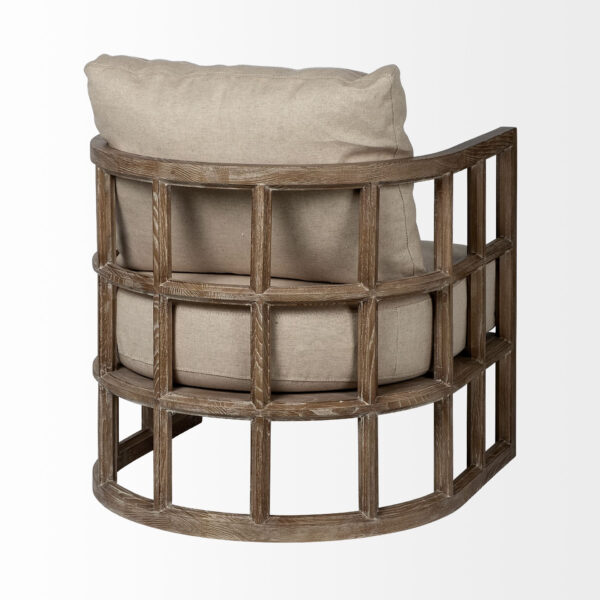 Set Of 30" Brown Wood With