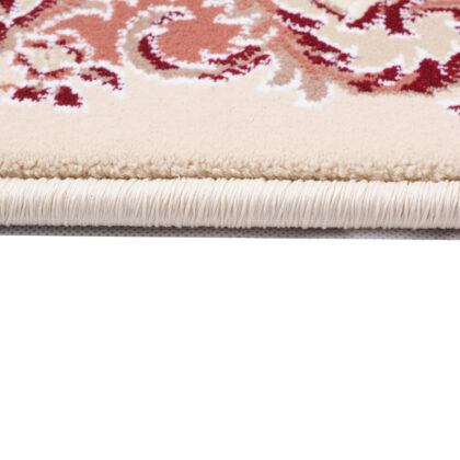 10' X 13' Cream Oriental Washable Non Skid Area Rug