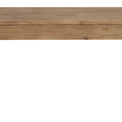 58" Natural Distressed Solid Wood Dining Bench