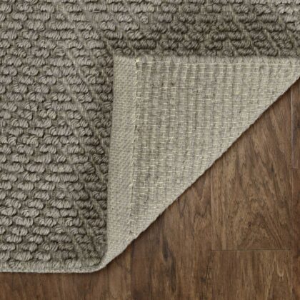 2' X 7' Grey Jute Runner Rug