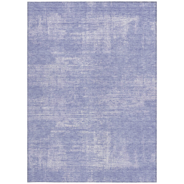 3' X 5' Lavender Purple And Lilac Abstract Washable Indoor Outdoor Area Rug