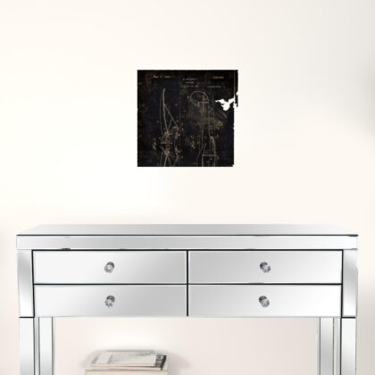 Set Of Two Airplane Patent I And Ii 1 White Framed Print Wall Art