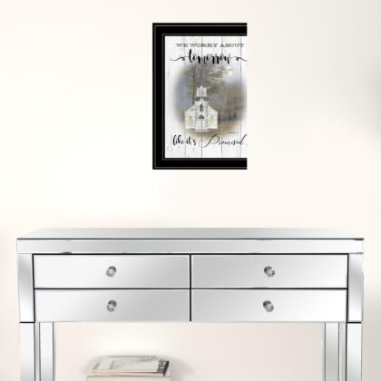 Tomorrow 2 Black Framed Print Wall Art
