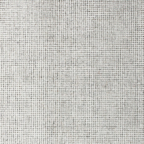 5' x 7' Gray and Ivory Wool Checkered Hand Tufted Area Rug