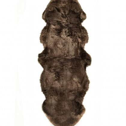 Chocolate Animal Print Area Rug