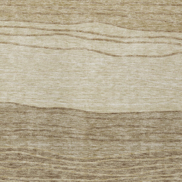 9' X 12' Beige Brown And Taupe Striped Washable Indoor Outdoor Area Rug
