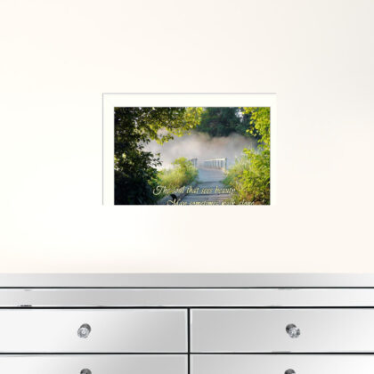 Beauty 2 White Framed Print Wall Art