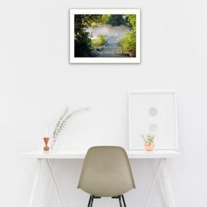 Beauty 2 White Framed Print Wall Art