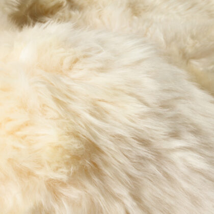 6' x 7' Gold Sheepskin Handmade Area Rug