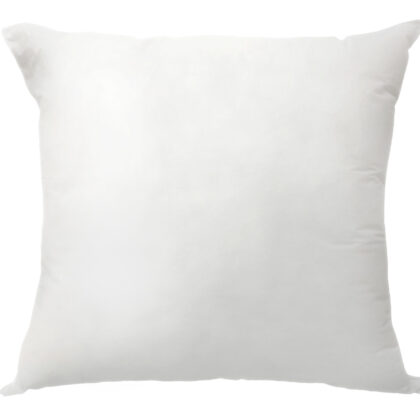 24" X 24" White Polyester Blown Seam Pillow Insert