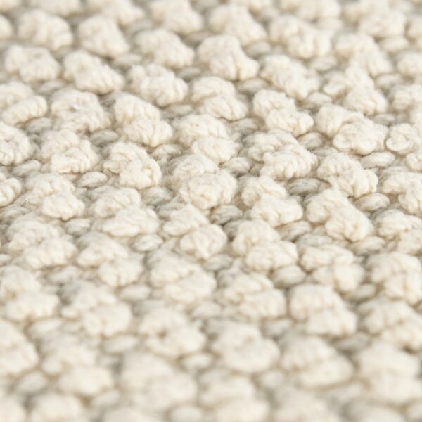 20" Natural Beige Nubby Textured Modern Throw Pillow
