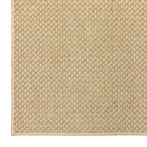 5' x 8' Beige Indoor Outdoor Area Rug