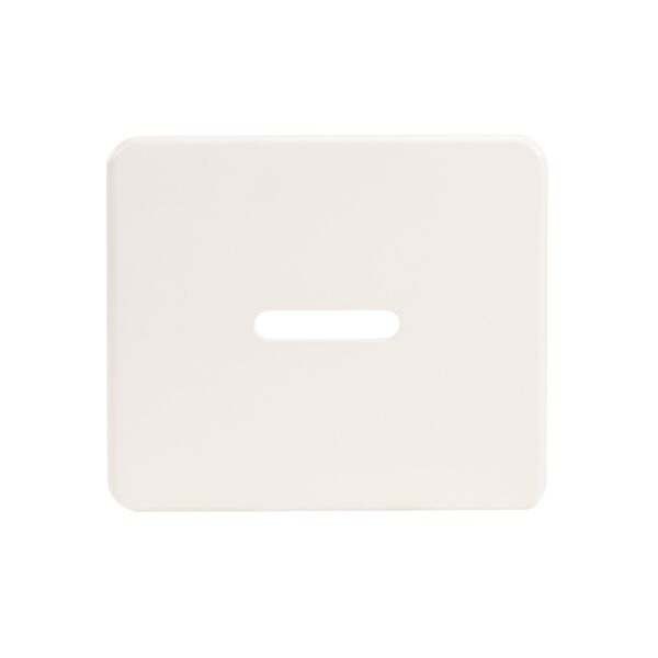 10" White Solid Wood Backless Bar Chair
