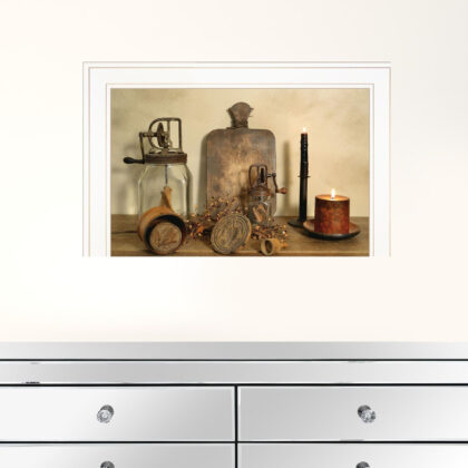 Sweet Cream Butter 1 White Framed Print Wall Art