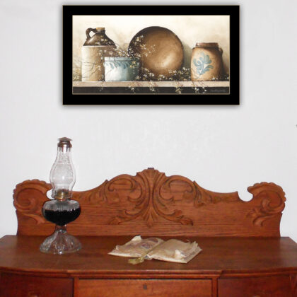 Shelf Life Too 2 Black Framed Print Wall Art