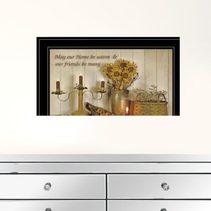 Our Home 3 Black Framed Print Wall Art