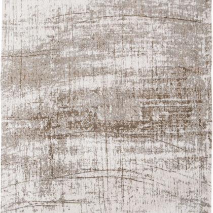 5' x 7' Gray and Beige Abstract Non Skid Area Rug