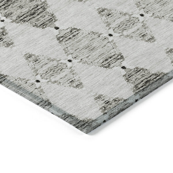 9' X 12' Taupe Beige And Coffee Moroccan Washable Indoor Outdoor Area Rug