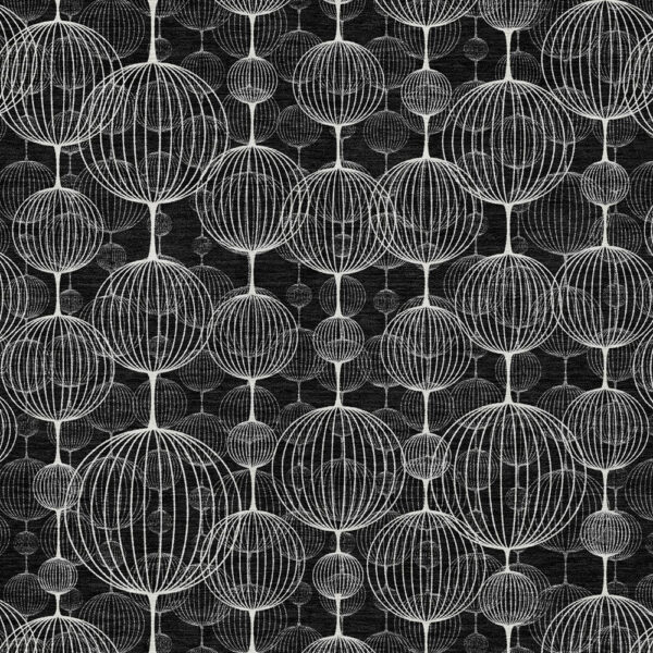 3' X 5' Black Charcoal And Ivory Geometric Washable Indoor Outdoor Area Rug