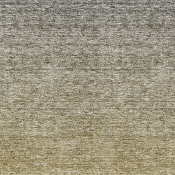 8' X 10' Gold Beige And Taupe Ombre Washable Indoor Outdoor Area Rug