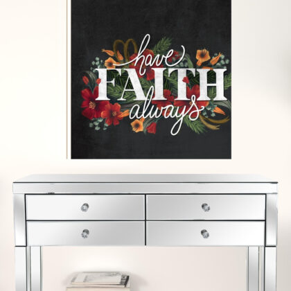 Set Of Two Cherish And Have Faith 3 White Framed Print Wall Art