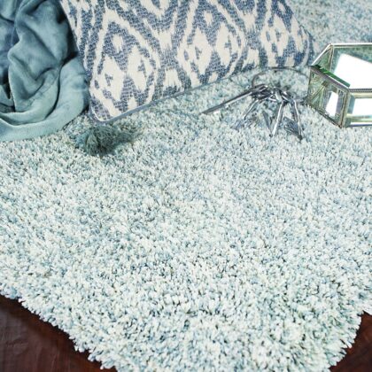 5'X7' Slate Heather Indoor Shag Rug