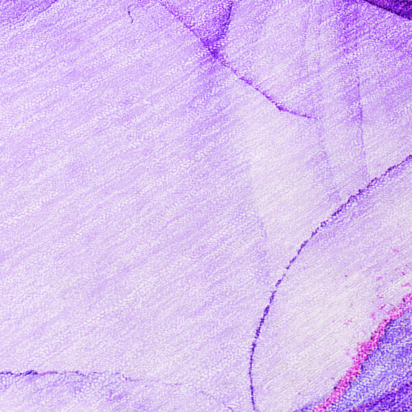 8' Purple Abstract Washable Non Skid Indoor Outdoor Runner Rug