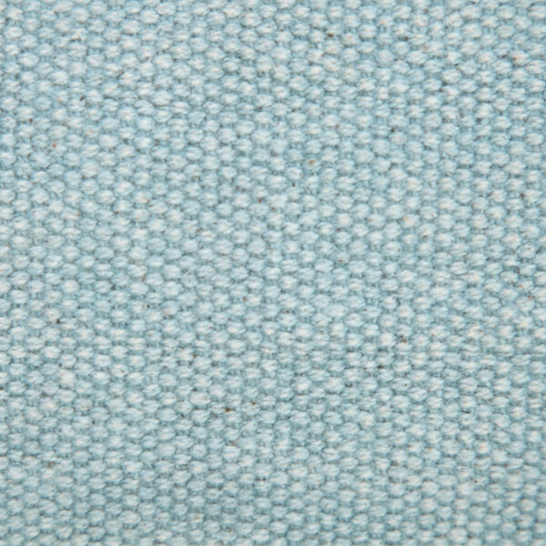 14" X 36" Light Blue 100% Cotton Zippered Pillow