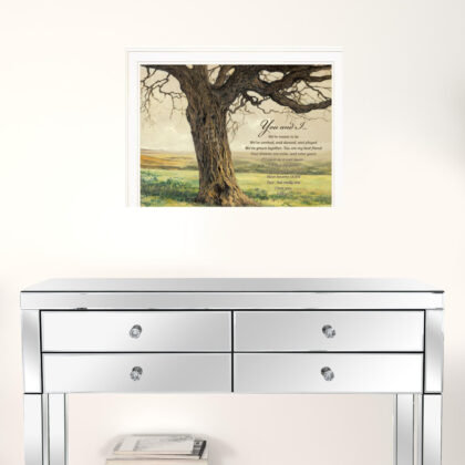 Forever 3 White Framed Print Wall Art