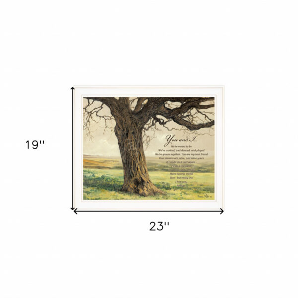 Forever 3 White Framed Print Wall Art